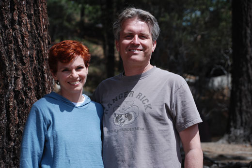 Anne and Steve at Donner Lake
